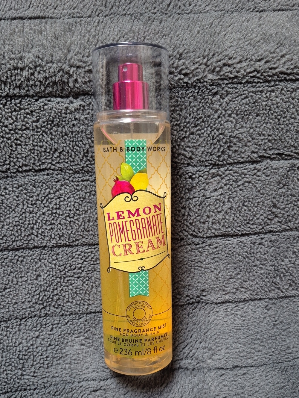 Lemon Pomegranate Cream Mist DISCONTINUED From Bath & Body Works, Brand New